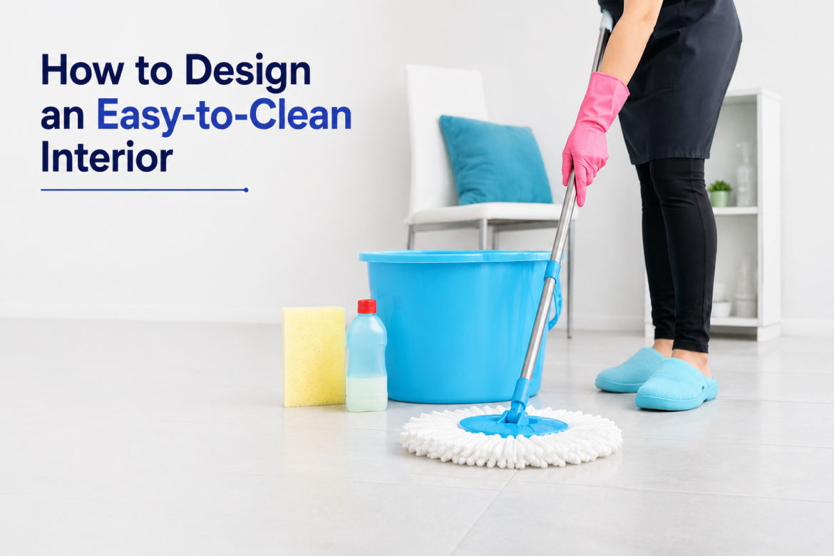 Easy-to-Clean Interior